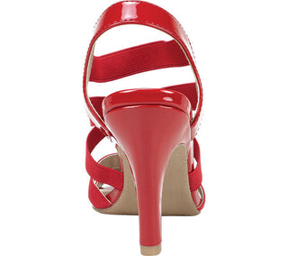 Sandália feminina Rialto Roselle com tiras, vermelha, tamanho 9M