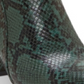 INC International Concepts Sapatos Femininos Floriann Couro Biqueira Amêndoa Tornozelo Moda Verde Tamanho 9M