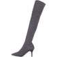 INC International Concepts Briella Tecido Pontiagudo Malha Feminina - Preto Tamanho 5.0