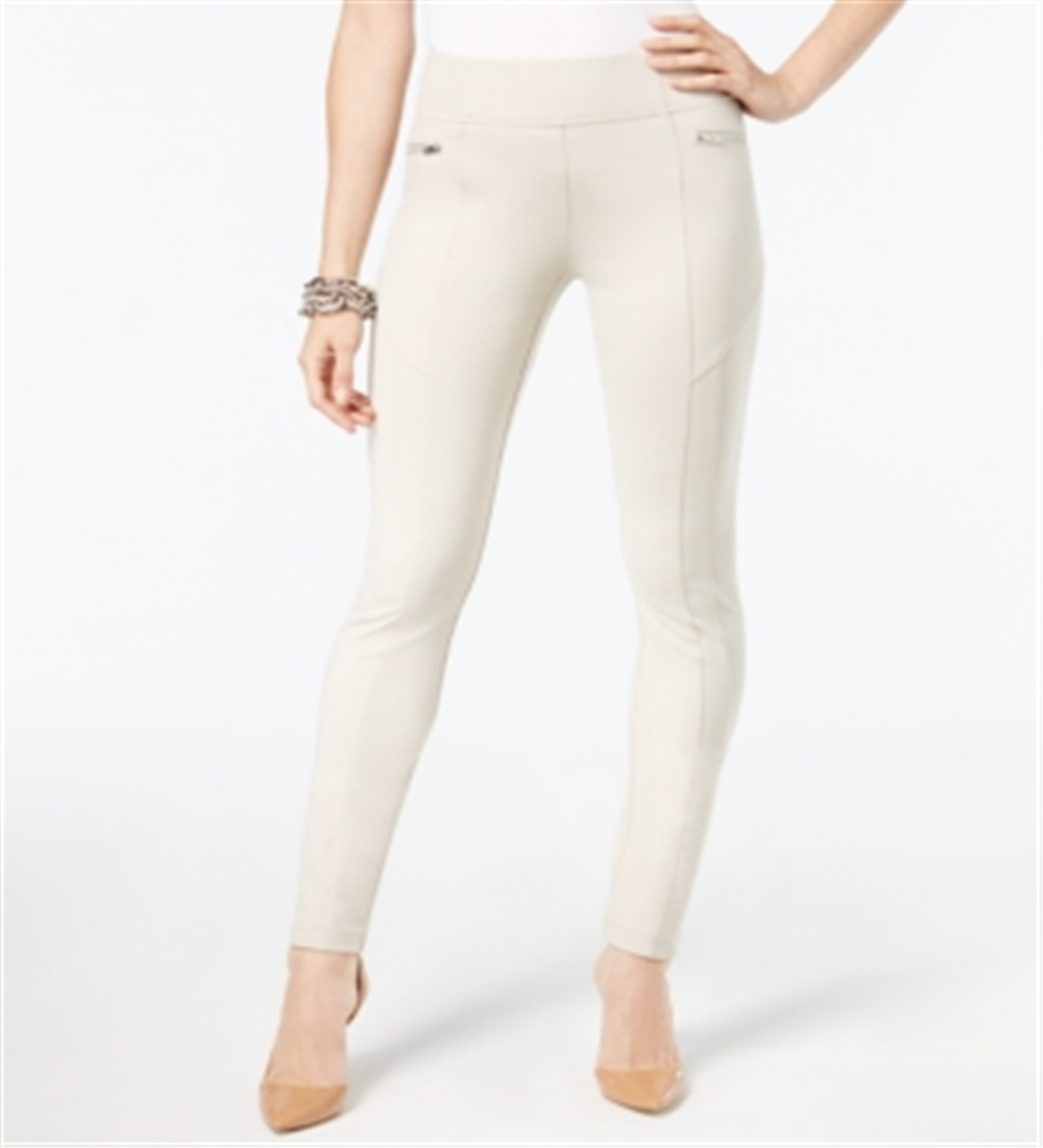 Calça Skinny Moto Feminina INC International Concepts Marrom Tamanho 18
