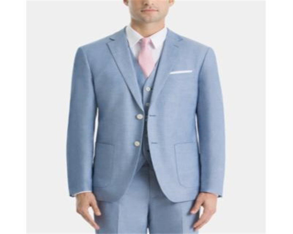 Jaqueta Blazer Masculina Ralph Lauren de Algodão Azul Tamanho 54