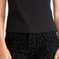 Rachel Roy Blusa feminina azul-petróleo sem mangas com gola alta, pavão escuro, tamanho XX-G