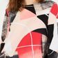 Blusa feminina estampada Alfani, rosa, tamanho pequeno e pequeno