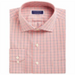 Camisa social masculina com gola quadrada mini CLUBROOM rosa tamanho 15-32/33