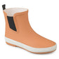Bota de chuva feminina Journee Collection Siffy marrom, tamanho 8,5 M