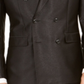Jaqueta masculina Tallia de abotoamento simples, preta, tamanho 40S
