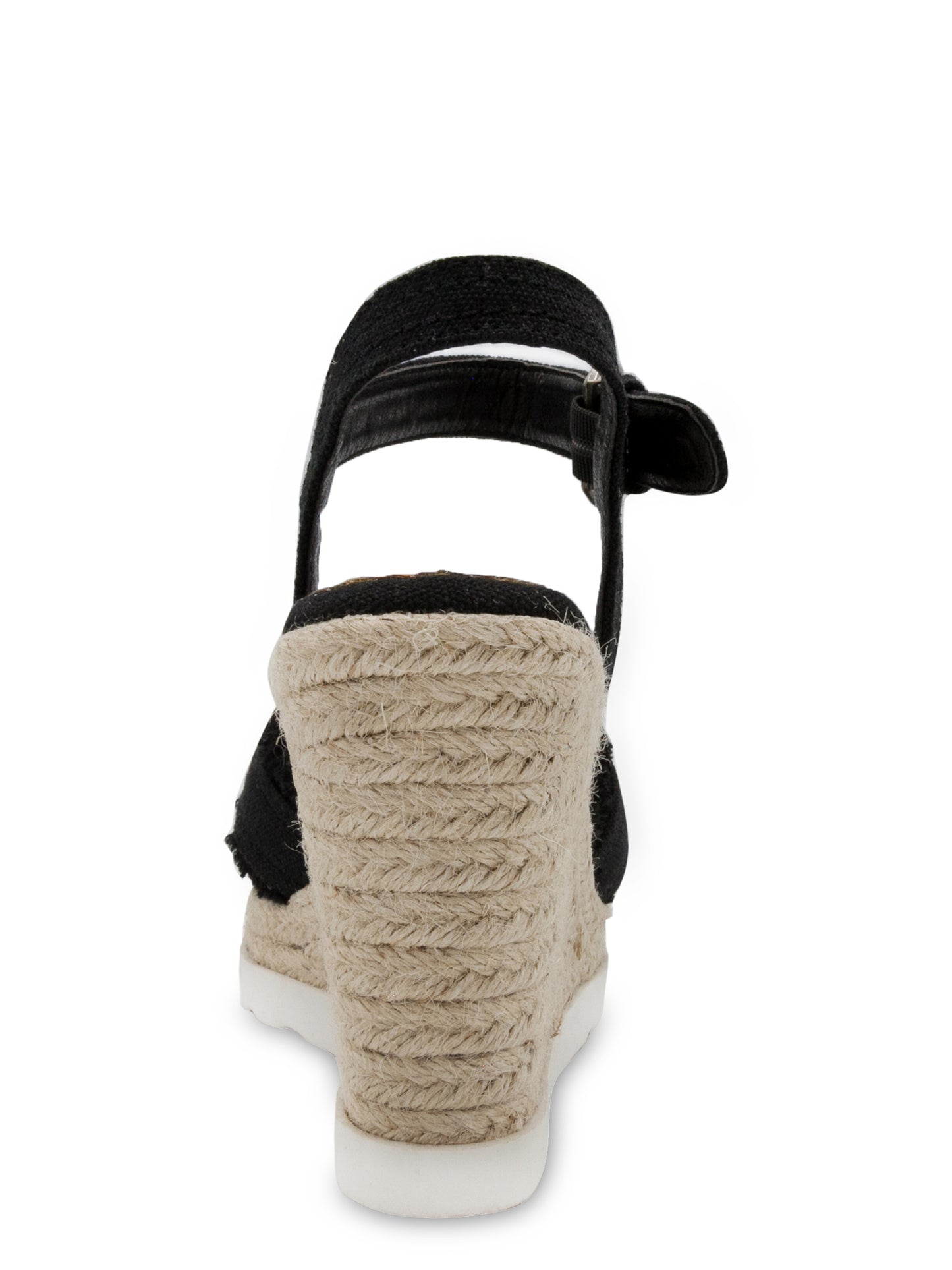 Sandália feminina Sugar Fave Wedge preta tamanho 7 M