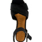 Sandália feminina Sugar Fave Wedge preta tamanho 7 M