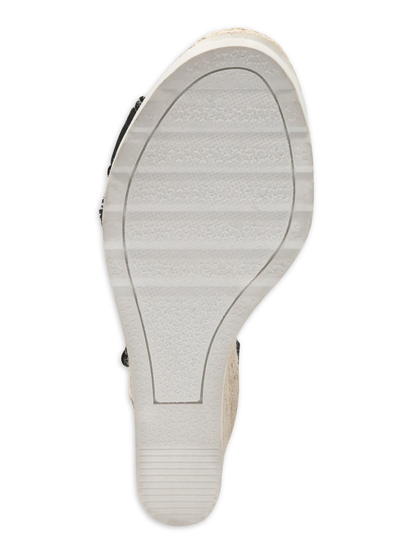 Sandália feminina Sugar Fave Wedge preta tamanho 7 M