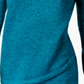 Suéter Feminino Ideology com Gola Alta, Azul-petróleo, Tamanho XS