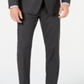 Terno masculino listrado cinza escuro com ajuste moderno Marc New York by Andrew Marc, tamanho 44
