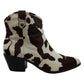 INC International Concepts Latisha2 Feminino Pelo de Bezerro Vaca Branco Tamanho 5,5 M