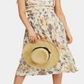 Vestido feminino sem mangas com decote em V e bainha MIDI, cor marfim, tamanho P, FREE PEOPLE