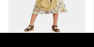 Vestido feminino sem mangas com decote em V e bainha MIDI, cor marfim, tamanho P, FREE PEOPLE