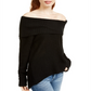 Suéter American Rag Junior's Cowlneck Preto Tamanho X-G