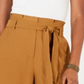 Blusa curta canelada com babados Lucy Paris feminina, branca, tamanho X-G