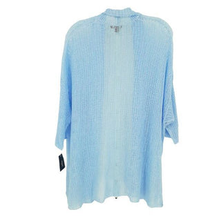 Alfani Kimono Feminino Plus Size com Frente Aberta Azul Tamanho 3X