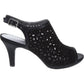 Karen Scott Blairr Microsuede Salto Alto Feminino Preto Tamanho 7,5 M