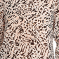 Blusa Calvin Klein Feminina com Estampa Floral e Gola Redonda Rosa Tamanho XS