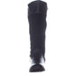 Karen Scott Botas femininas Deliee bico amendoado até o joelho, pretas, tamanho 7
