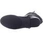 Karen Scott Botas femininas Deliee bico amendoado até o joelho, pretas, tamanho 7