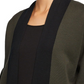 Cardigan de lã Eileen Fisher Colorblock, verde, tamanho médio