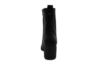 Botas de combate femininas American Rag Sloanie com bico fechado e tornozelo, pretas, tamanho 9,5 m