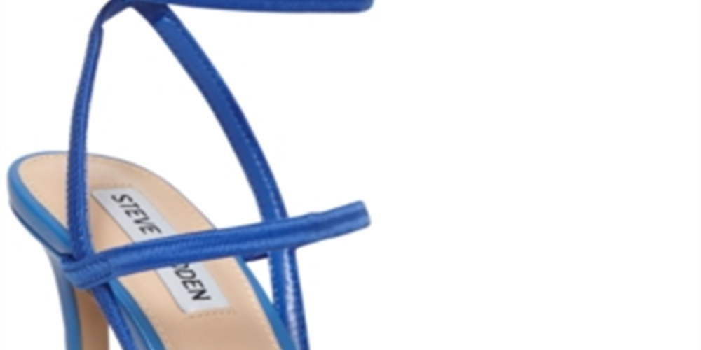 Steve Madden Necture Tecido Aberto Formal Slingback Azul Tamanho 9 M