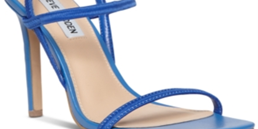 Steve Madden Necture Tecido Aberto Formal Slingback Azul Tamanho 9 M