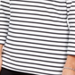 Blusa listrada de bolinhas Karen Scott feminina, vermelha, tamanho pequeno GG