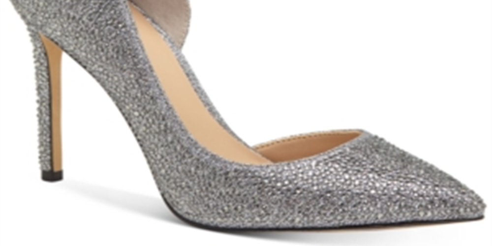 INC International Concepts Kenjay D'Orsay Scarpin Feminino Cinza Tamanho 7,5M