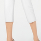 Calça Capri Feminina Alfani Branca Tamanho 6P