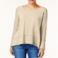 Tênis cano alto e baixo feminino Style &amp; Co, tamanho M, creme