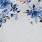 Karen Scott Moletom feminino estampado manga 3/4 cinza tamanho pequeno P