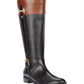 Karen Scott Deliee Botas femininas de cano largo bico redondo pretas tamanho 7M