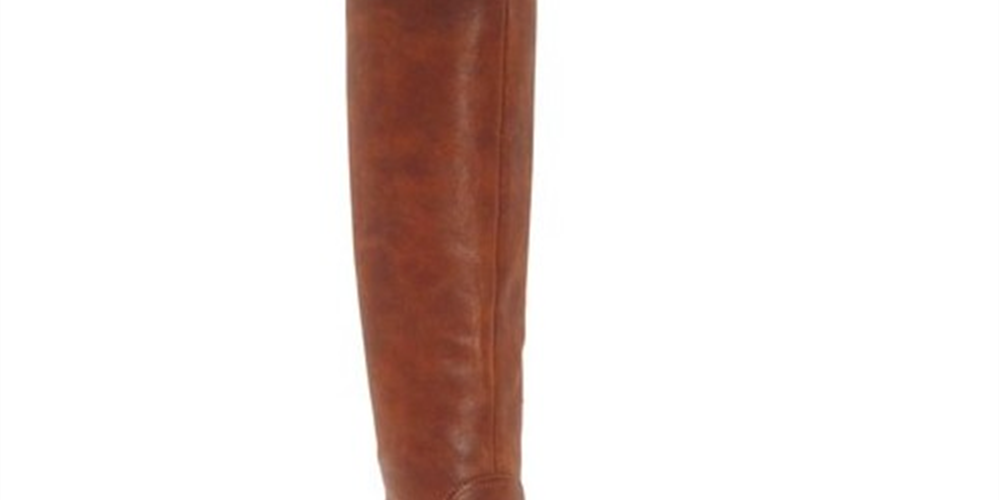Bota feminina Lucky Brand Karesi Harness marrom tamanho 8 M