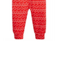 Calça Jogger Infantil First Impressions Cor Vermelha Tamanho Regular