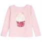 Camiseta infantil Epic Threads para meninas com cupcake, rosa, tamanho 2T