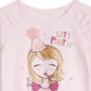 Camiseta infantil feminina Epic Threads Let's Party, rosa, tamanho 4T