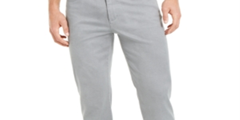 Calça Cônica Slim Fit Masculina Calvin Klein Preta Tamanho 32X34