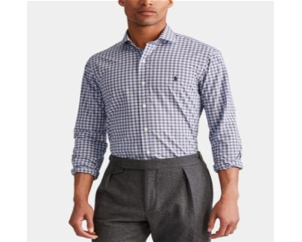 Camisa Polo Ralph Lauren Masculina Azul Tamanho Médio