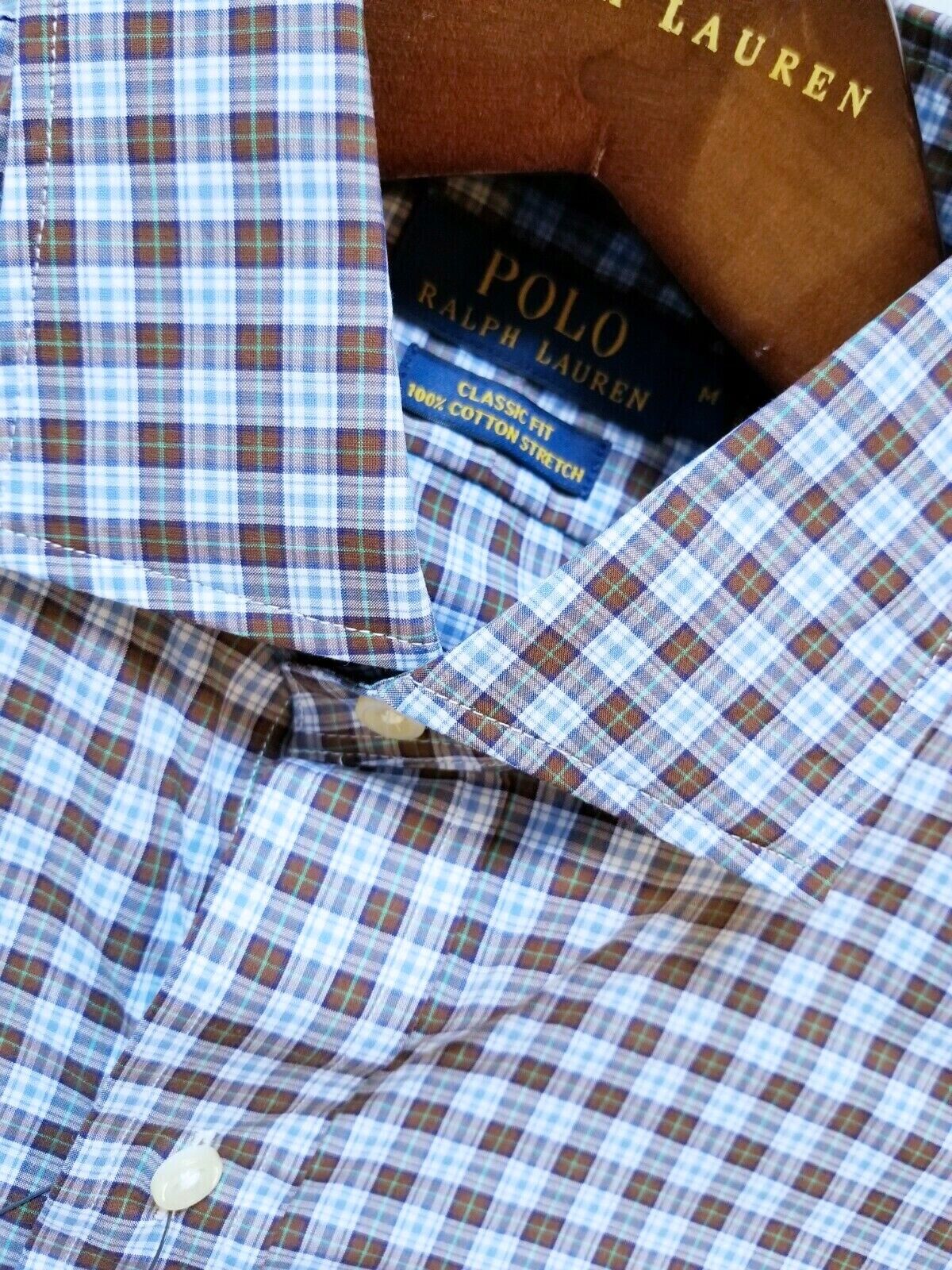 Camisa Polo Ralph Lauren Masculina Azul Tamanho Médio