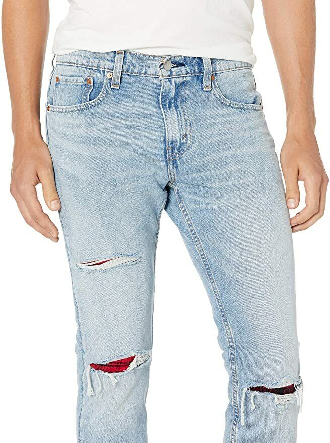 Calça Jeans Levi's Masculina 512 Slim Taper Fit Azul Tamanho 29X30