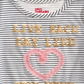 Camiseta estampada Epic Threads para meninas, branca, tamanho 6X