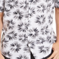 Camisa estampada masculina Alfani branca tamanho pequeno