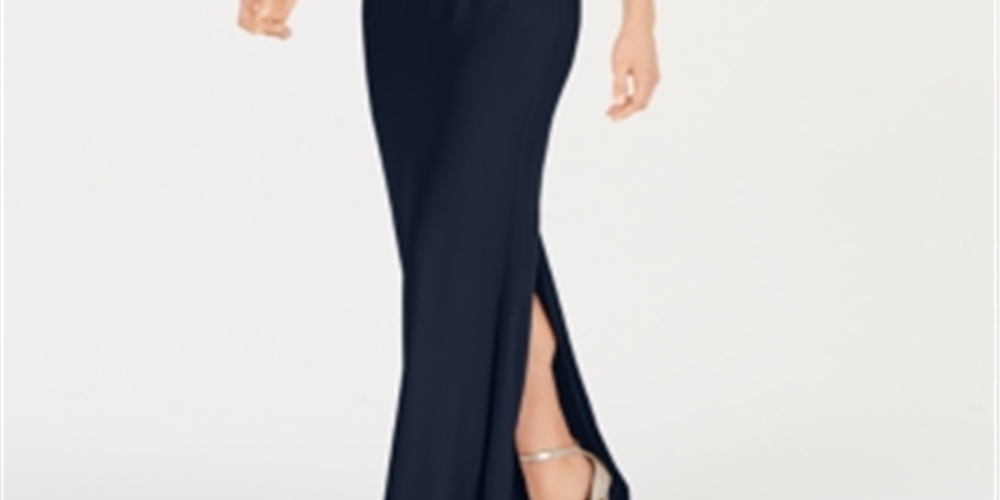 Vestido Feminino Adrianna Papell Azul Tamanho 12