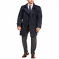 Ralph Lauren Classic Fit Lowry Capa de chuva trespassada masculina azul tamanho 48