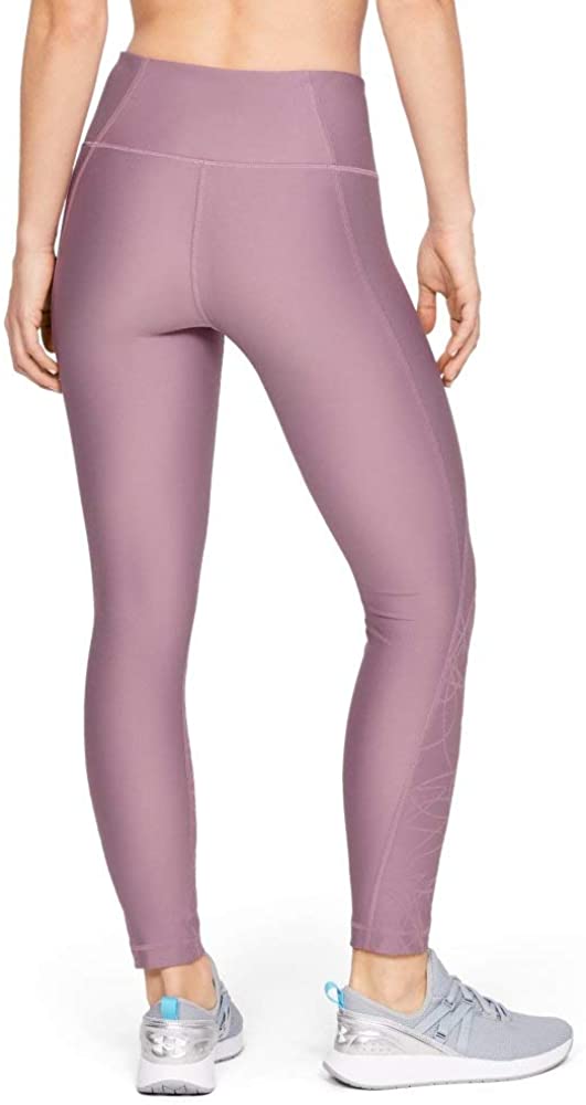 Calça legging Under Armour HeatGear Armour Ankle Crop Feminina Roxa Tamanho XX-G