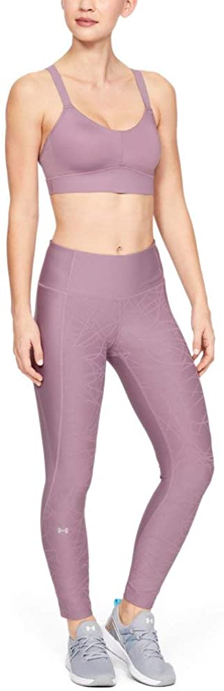 Calça legging Under Armour HeatGear Armour Ankle Crop Feminina Roxa Tamanho XX-G