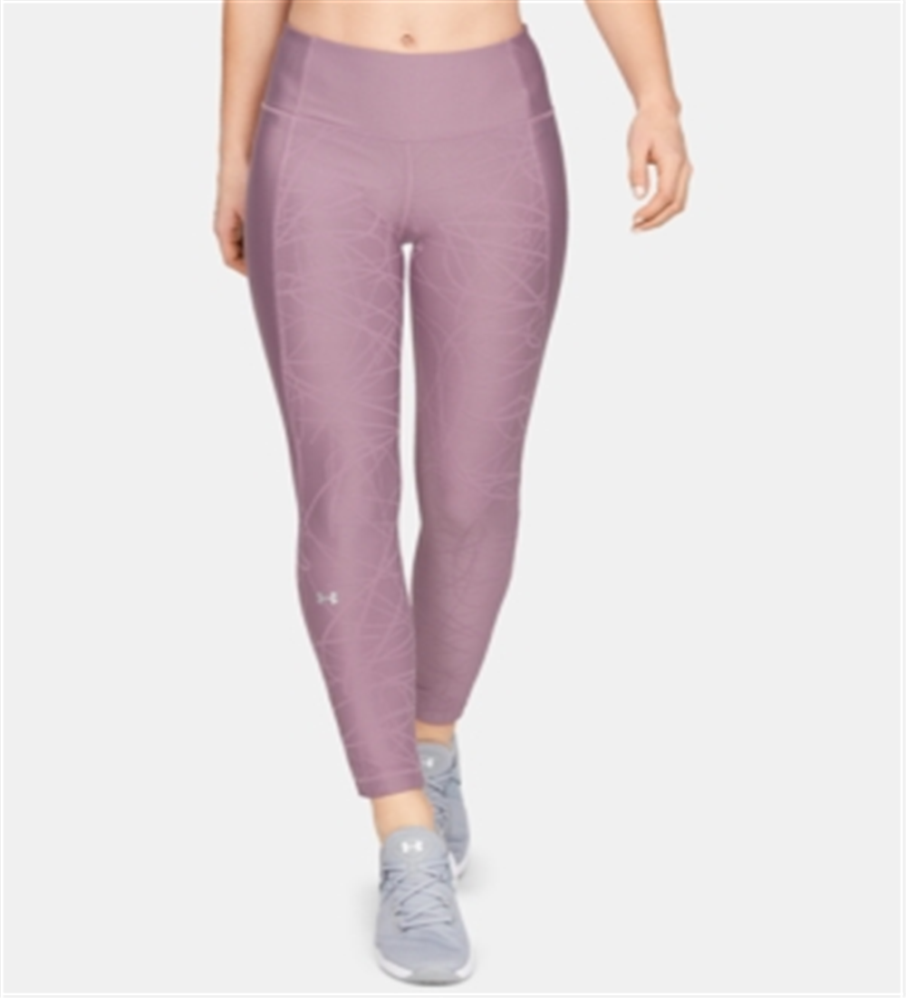 Calça legging Under Armour HeatGear Armour Ankle Crop Feminina Roxa Tamanho XX-G